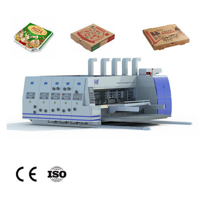 SGS гофрировал печатную машину Flexo коробки с автоматом для резки плашки